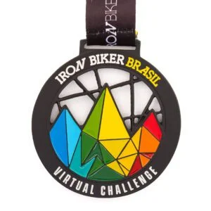 Medalha em metal pintura automotiva