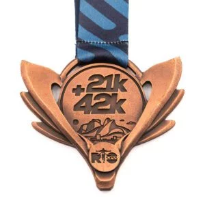Medalha em metal cobre velho