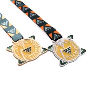 Medalha em metal 3D