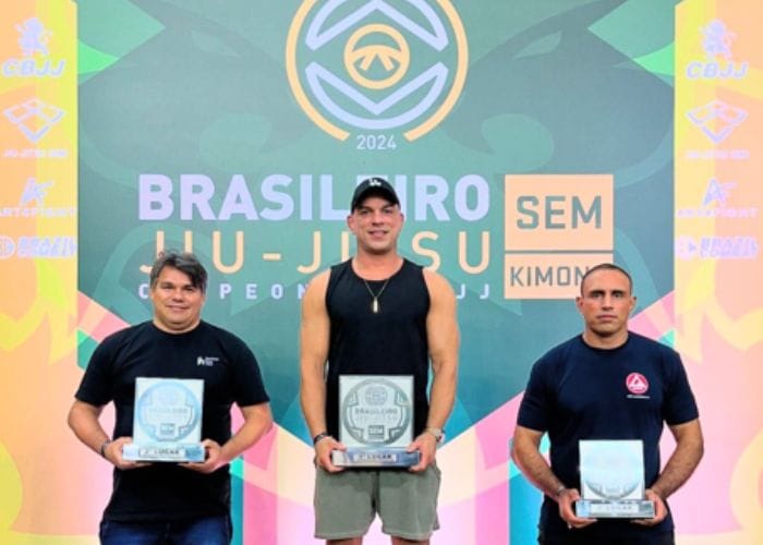 Premiação Metalvest no brasileiro de Jiu-Jitsu sem kimono