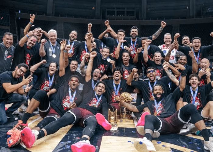 Troféus e Medalhas Metalvest na final do NBB 202324
