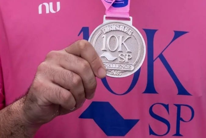 Medalha da 10K SP Challenge 2025 leva a assinatura da Metalvest