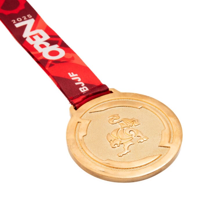 Medalha em metal banho de ouro - Imagem 2