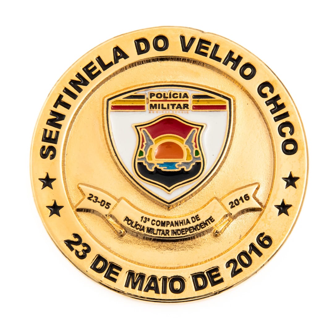 Moeda em metal 3D