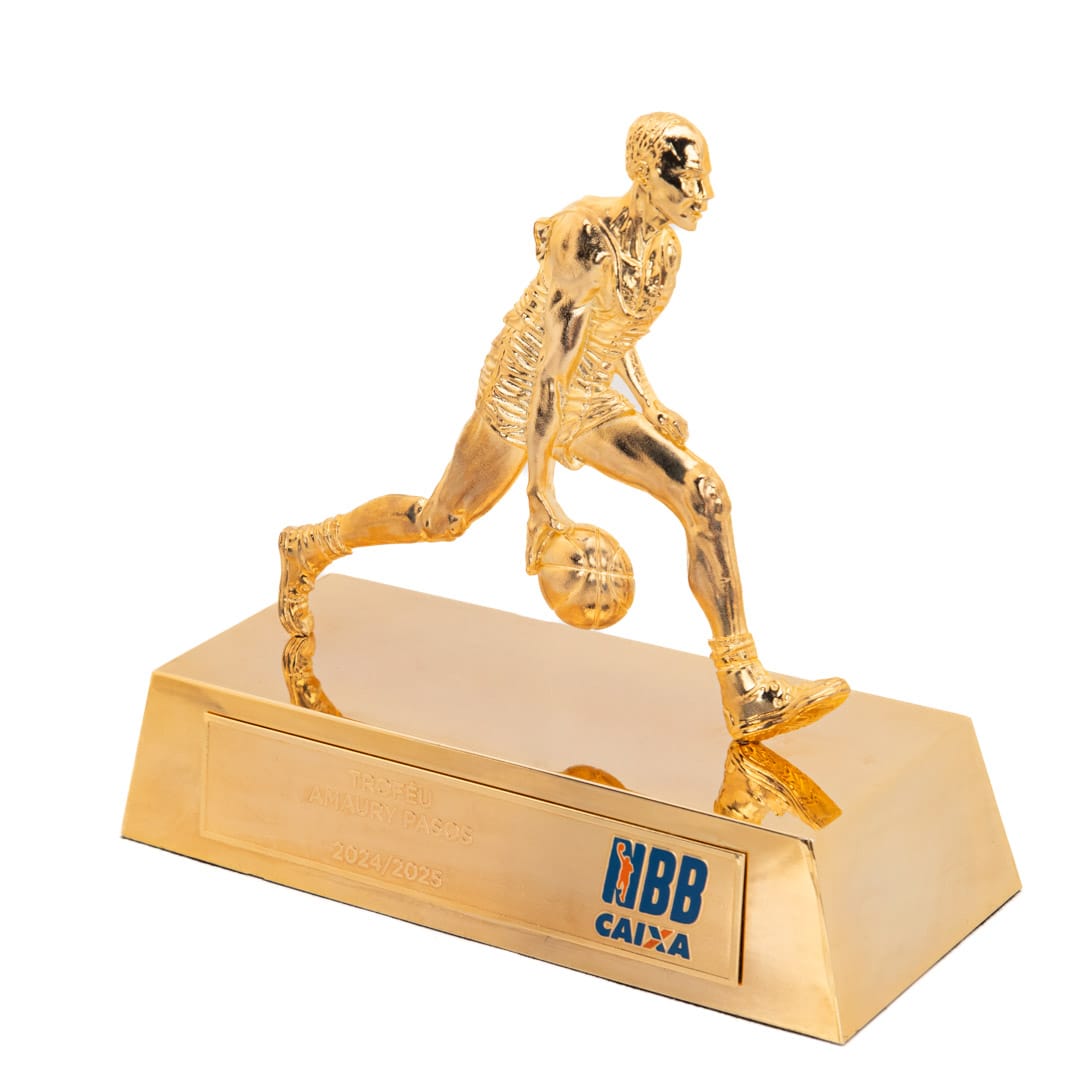 Troféu em metal