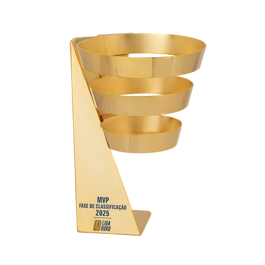 Troféu em metal