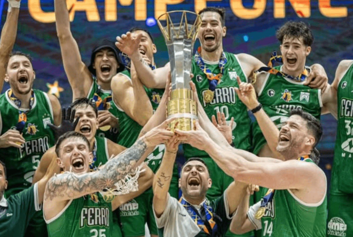 Premiação Metalvest no topo do basquete sul-americano.