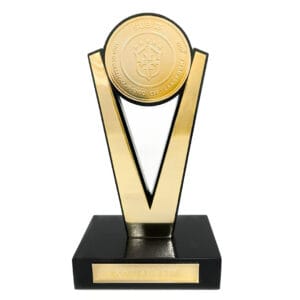 Troféu em metal