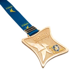 Medalha em Metal banho de ouro