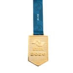 Medalha em metal banho de ouro - Imagem 2