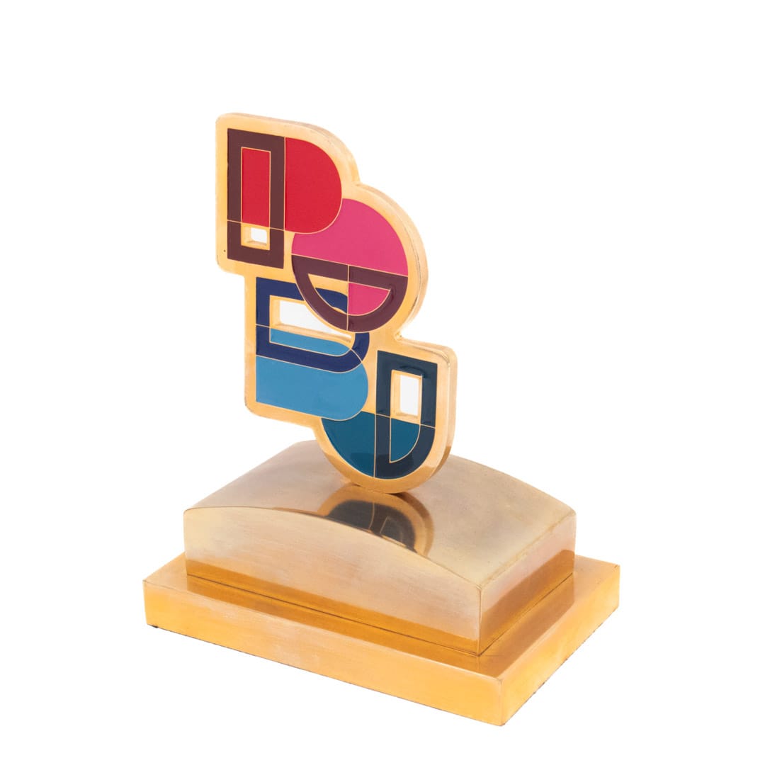 Troféu em metal