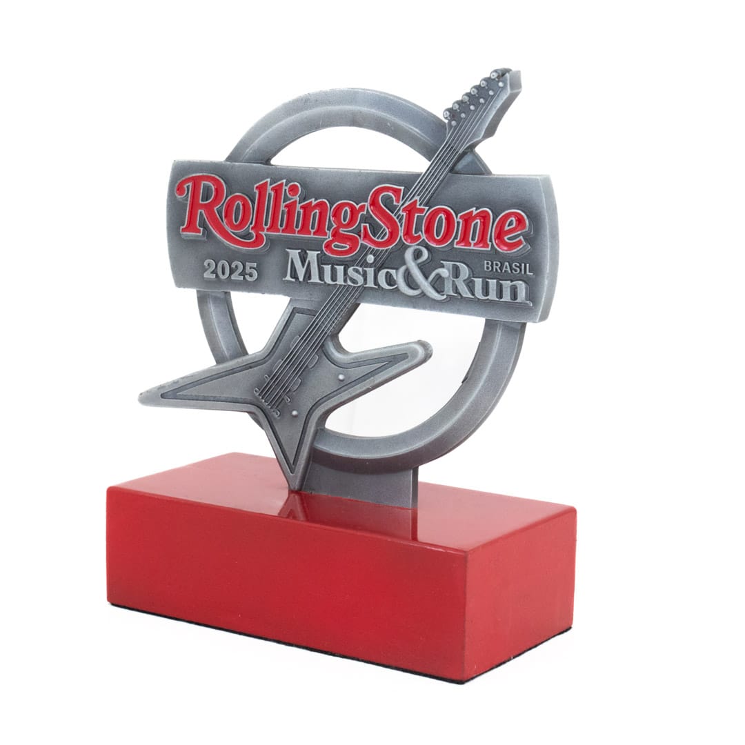 Troféu em metal